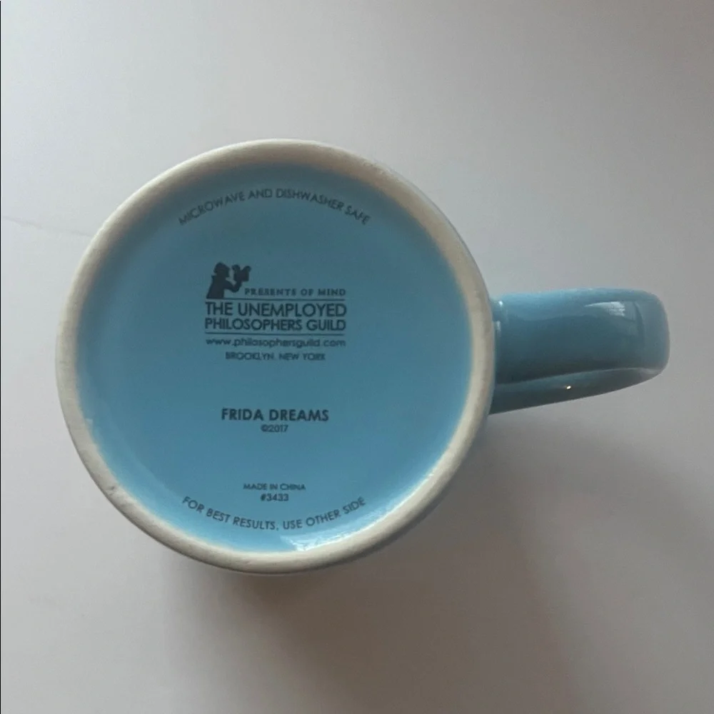 Frida Kahlo Art Dreams Blue Coffee‎ Mug